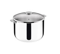 Marmite Salvaspazio+ avec son couvercle 24 cm en acier inoxydable - Lagostina - Argent - Inox inox G