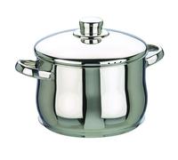 IBILI - Marmite avec couvercle Oslo, 28 cm, Acier inoxydable, Compatible avec l’induction