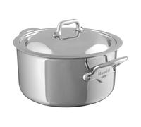 Marmite M'COOK 24 cm, avec couvercle, acier inoxydable, Mauviel