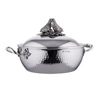 Marmite OPUS PRIMA 24 cm, argent, acier inoxydable, Ruffoni