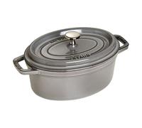 Marmite ovale, gris graphite V 2,35 l Staub