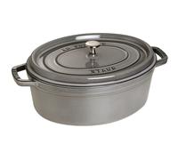 Marmite ovale, gris graphite V 6,5 l Staub