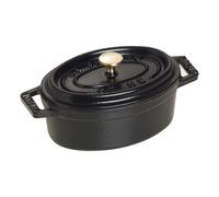 Marmite ovale, noir V 0,25 l Staub