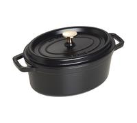 Marmite ovale, noir V 2,35 l Staub