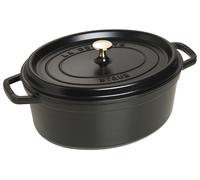 Marmite ovale, noir V 6,5 l Staub