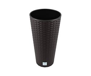 Marmite Rato 27 litres avec insert 30 x 30 x 57,2 cm en couleur ocre foncé