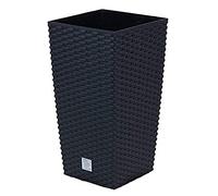 Prosperplast Pot de fleur Rato 35 L avec insert 28,7x28,7x55 cm Anthracite