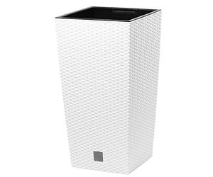 Marmite Rato de 7,2 litres avec insert 17 x 17 x 32,4 cm en blanc