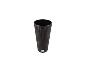 Marmite Rato de 8 litres avec insert 20 x 20 x 38 cm en couleur ocre foncé