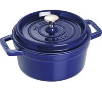 Marmite ronde, bleu foncé O 24 cm Staub