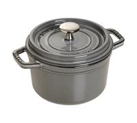Marmite ronde, gris graphite O 14 cm Staub