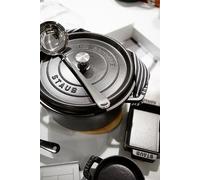Marmite ronde, gris graphite O 22 cm Staub