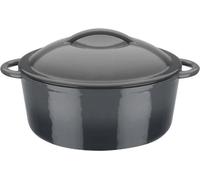 Marmite Ronde GSW Grey Shadow, 24 cm, Fonte Massive, Induction, Gris