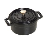 Marmite ronde, noir O 10 cm Staub