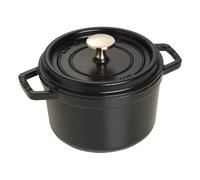 Marmite ronde, noir O 16 cm Staub