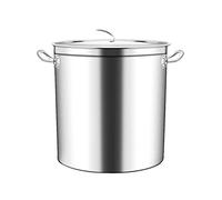 Marmite, Seau rond domestique avec couvercle, seau à saumure Commercial de gran(45 * 45cm(68L))