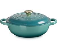 Cocotte Rond 24 cm Le Creuset Fonte 21177240994450 Bleu Riviera