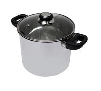 Marmite traiteur en inox avec couvercle en verre 28 cm Baumalu