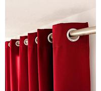 marque Decostars Rideau occultant Thermique 140x240 Guimauve Rouge