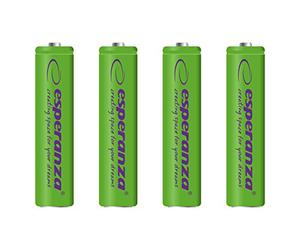 marque+generique Esperanza eza102g Lot de 4 Piles Rechargeables Ni-MH AAA 1000 mAh ? Cible