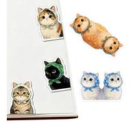 Marque-page en forme de chat Lot de 10 Attache-pages Magnétiques Mignons