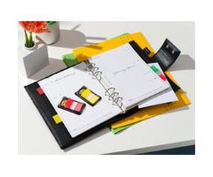 Marque-page Index Standard, 25,4 x 43,2 mm, 3+2