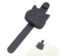 Marque-page magnétique en silicone avec motif chat - Marque-pages amusants pour enseignants, étudiants, amateurs de livres