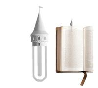 Marque-page - Marqueur imprimé 3D, support de page innovant | Pendentif créatif de tour gothique esthétique, accessoire de lecture d'architecture fantastique avec design léger pour