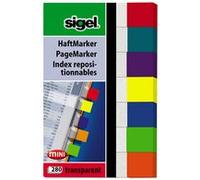 Marque-page repositionnable Transparent mini, 50x12 mm