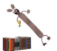 Marque-pages au crochet, marque-pages pour Cool Crochet Mignon Animal Fille | Fait à la main Pour les lecteurs amoureux des livres enseignants étudiants école lecture bas de noël cadeaux d