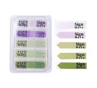 Marque-pages Collants Transparent pour École et Bureau(styleThree) | Adhésion pour forte, retrait propre, aucun , protège livres et documents précieux