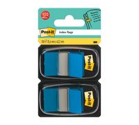 Marque-pages large bleu Post-It - bloc de 100 feuilles