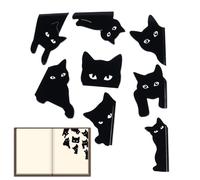 Marque-pages Magnétiques - Assortiment De Marqueurs De Livre Mignons À Clips, Marque-pages Magnétiques, Ensemble Drôle Antidérapant De 8 Pièces, Marque-page Animal Pour Les Amateurs De Livres, Maison,