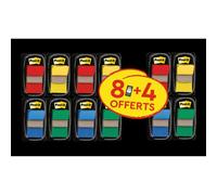 Marque-pages plastiques Post-it - Lot de 12
