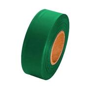 Marque réfléchissante Ruban de signalisation en PVC 10 rouleaux, ruban Non adhésif, banderole fluorescente rayée, marquage des arbres for l'identification extérieure(Green)