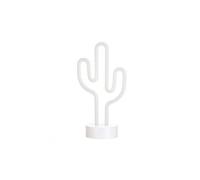 Marquee led veilleuse chambre cactus décor à la maison batterie applique murale - blanc