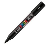 Marqueur à Base d'Eau Uni Mitsubishi Posca PC5MBR Pointe Pinceau 1.0-4.0mm Rouge