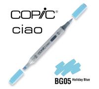 Marqueur À L'alcool Copic Ciao Bg05 Holiday Blue