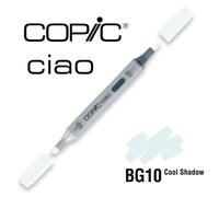 COPIC Ciao BG10, Cool Shadow, Twin Marker avec une pointe moyenne et une pointe pinceau