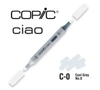 Marqueur À L'alcool Copic Ciao C0 Cool Gray No.0
