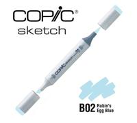 Marqueur À L'alcool Copic Sketch B02 Robin's Egg Blue