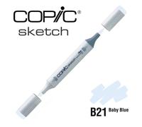 Marqueur À L'alcool Copic Sketch B21 Baby Blue
