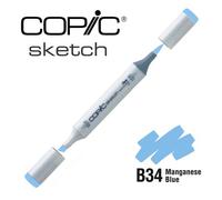 Marqueur À L'alcool Copic Sketch B34 Manganese Blue