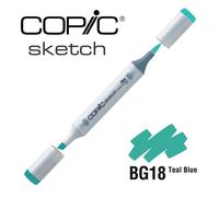 Marqueur À L'alcool Copic Sketch Bg18 Teal Blue
