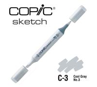 Marqueur À L'alcool Copic Sketch C3 Cool Gray No.3