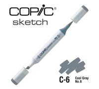 Marqueur À L'alcool Copic Sketch C6 Cool Gray No.6