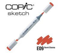 Marqueur À L'alcool Copic Sketch E09 Burnt Sienna