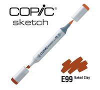 Marqueur À L'alcool Copic Sketch E99 Baked Clay