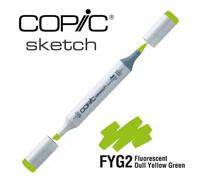 Marqueur À L'alcool Copic Sketch Fyg2 Fluorescent Dull Yellow Green