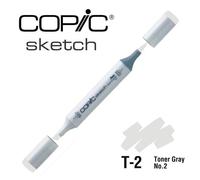 Marqueur À L'alcool Copic Sketch T2 Toner Gray No.2